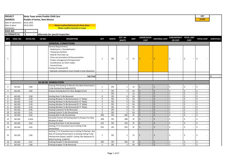 Commercial All Trades Sample_01