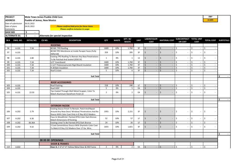 Commercial All Trades Sample_06