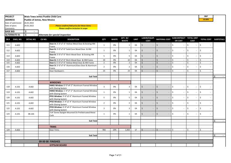 Commercial All Trades Sample_07