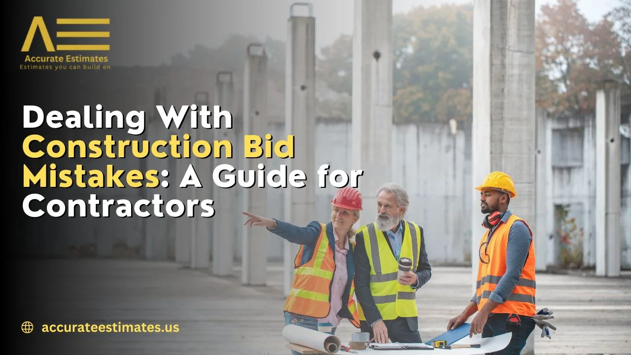 Dealing With Construction Bid Mistakes A Guide for Contractors