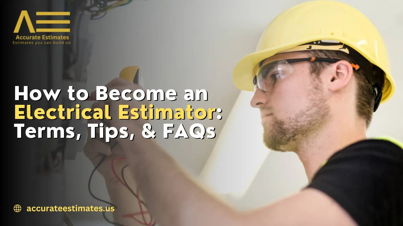 How to Become an Electrical Estimator Terms, Tips, & FAQs