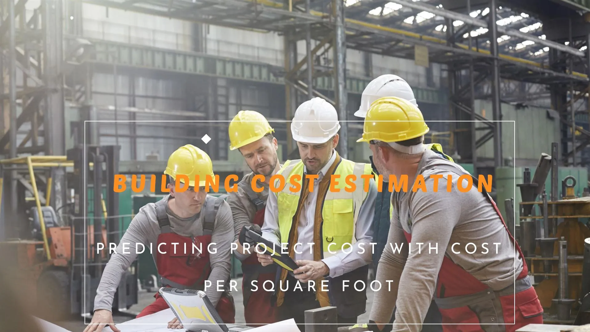 The cost per square foot is important for the construction of a building, as it gives a prediction of the project's cost. This is an essential step, as it helps the estimators provide a financial budget to their clients. 